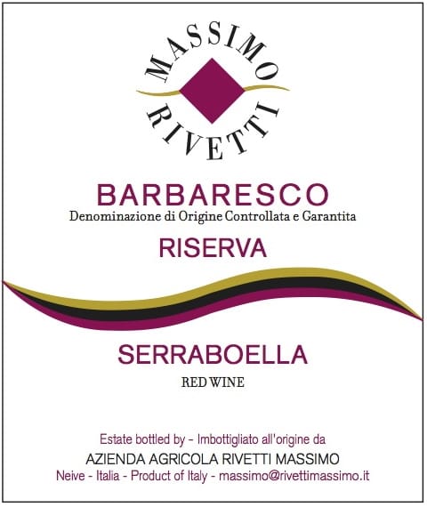 BARBARESCO RISERVA 2001 SERRABOELLA 1