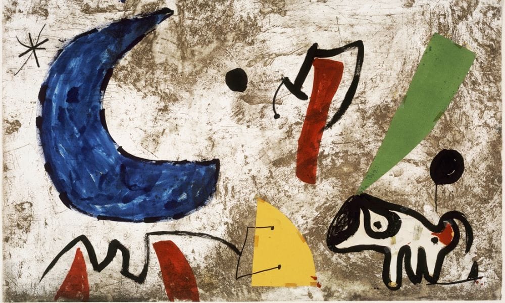 Joan Miró a Villa Manin: Soli di notte 1
