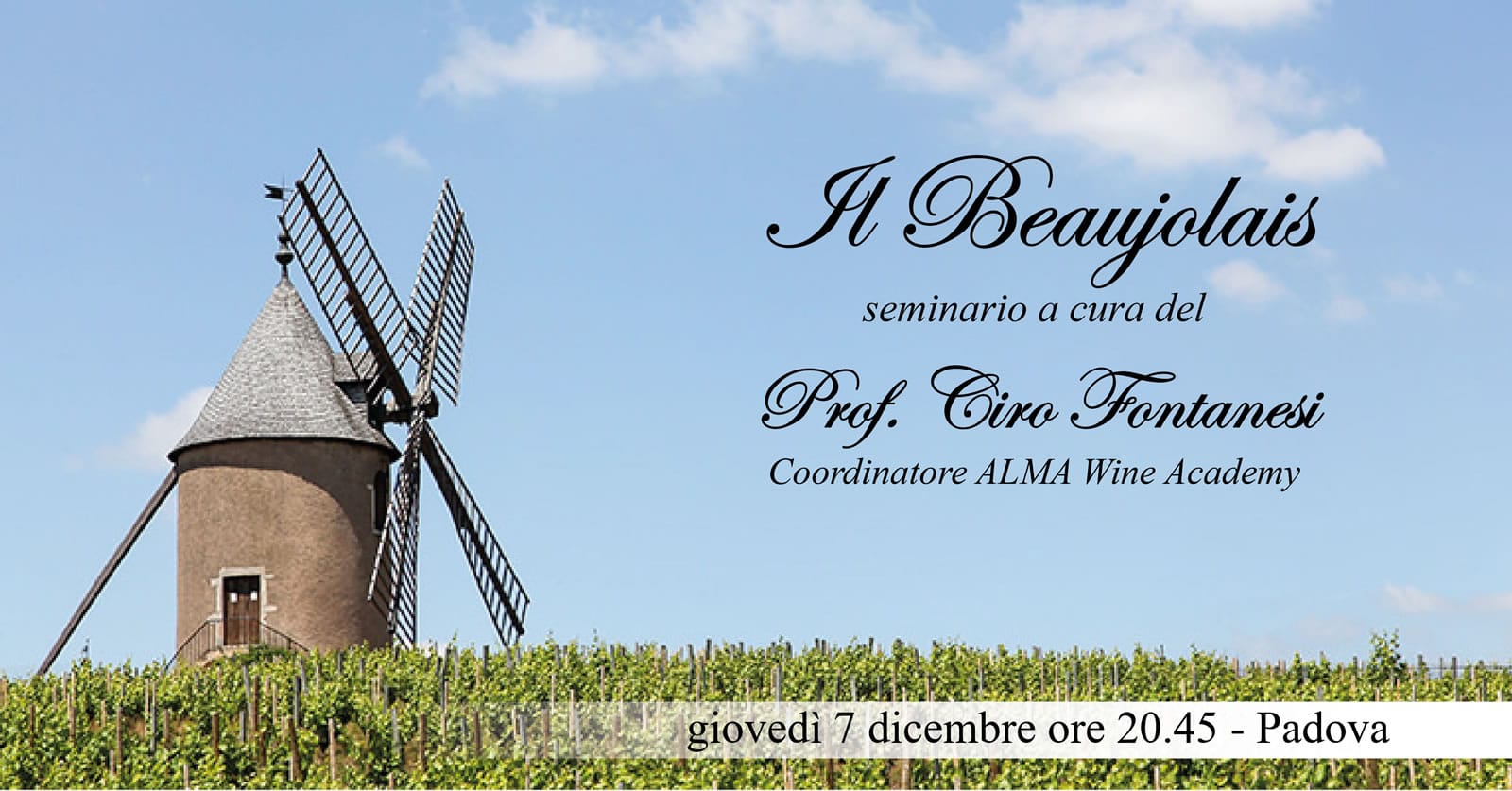 Seminario: Il Beaujolais 1